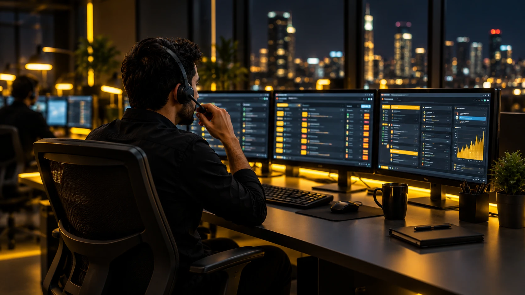 24/7 IT support — ITS247 engineers answering helpdesk tickets around the clock